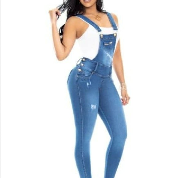 ❤️ Pitbull Authentic Colombian Butt Lifter Overall Jeans. - Picture 7 of 10
